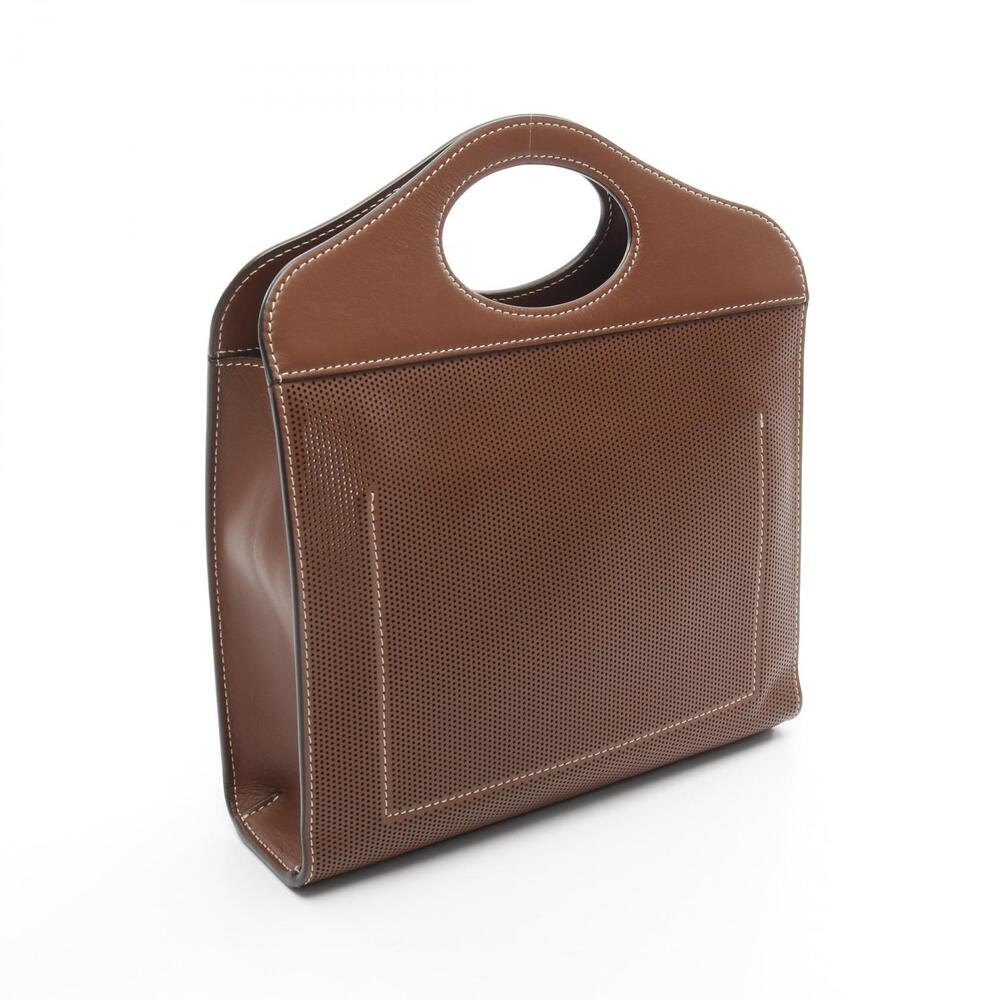 Burberry Pocket Bag Monogram Leather Brown - Picture 2 of 9